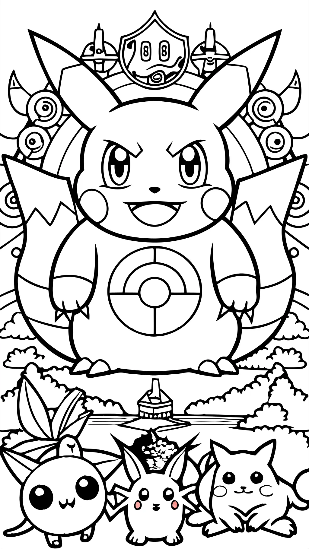 pokmon coloring pages